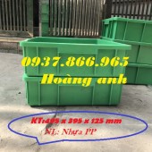 Thùng đặc b9 dùng trong xưởng, khay công nhiệp, thùng đặc KT:195*395*115