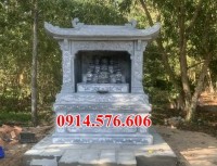 mẫu 033 Lăng thờ đá bán Hải Dương – cây hương thờ lăng mộ nghĩa trang