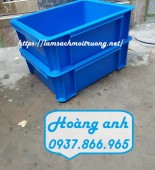 Thùng b7 giao hàng tận nơi, thùng đặc, hộp nhựa, thùng nhựa bít, thùng nhựa
