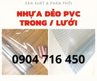 Nhựa dẻo PVC trong suốt và kẹp lưới Hồ Chí Minh
