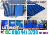 Tấm lót kê hàng mặt liền không chân 1000x600x3.5cm