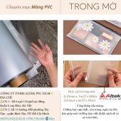Màng nhựa pvc trong mờ chất lượng tốt, hàng có sẵn tại kho