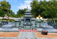 mẫu 911+ lầu thờ lăng mộ nghĩa trang bán Lào Cai + kỳ đài bằng đá xanh + củng
