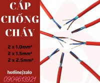 Cáp chống cháy 2x1.0