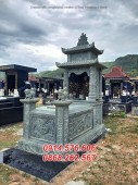 540 mộ đá ông bà bố mẹ gia đình đẹp bán Quảng Nam - hai mái