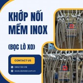 Khớp nối mềm inox chống rung, khớp nối giảm chấn, khớp chống rung inox