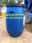 Cung cấp phuy cũ độ mới cao,phuy nhựa cũ giá rẻ, phuy nhựa, thùng phi,