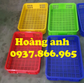 Sóng nhựa hở( hàng có sẵn tại hà nội ), sọt cao 61*42*10cm, sọt đựng bánh, HS 01