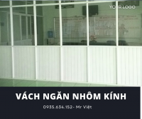 Vách ngăn nhôm kính nhà xưởng, nhà kho, văn phòng tại Đà Nẵng