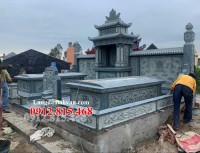 Mẫu mộ đá đẹp không mái bán tại Hà Nội 30 – Mộ đá đẹp tại Hà Nội
