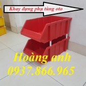 Khay nhựa, thùng cơ khí trong nhà xưởng, thùng đặc đựng đồ kim khí, khay nhựa
