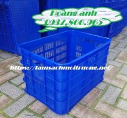 Phân phối sọt nhựa đáy đặc, sọt nhựa cao 31, sóng nhựa công nghiệp cao