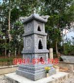 11 Tiền Giang mẫu mộ tháp đá đẹp bán Tiền Giang - bảo tháp sư phật giáo để tro c