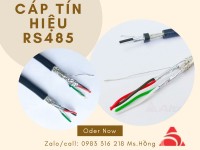 Cáp tín hiệu RS485 22AWG vặn xoắn