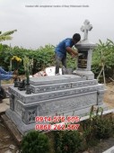 Quảng Trị 52 mộ đạo thiên chúa bằng đá bán, lăng mộ nghĩa trang công giáo