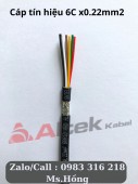 Cáp tín hiệu chống nhiễu 6C x 0.22mm2 Altekkabel
