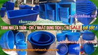 Thùng nhựa dung tích lớn