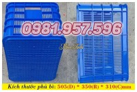 Sóng nhựa rỗng đáy đặc, sóng nhựa hở đáy lỗ, sóng nhựa Hs012﻿