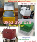 Thùng giao hàng copomsite loại trung, thùng chở hàng 51 x 52 x 60 cm, thùng ship