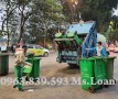 Thùng rác 120L - 240L - 660L nhựa HDPE giảm giá rẻ toàn quốc / 0963.839.593