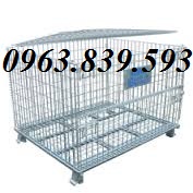 Lồng thép trữ hàng, lồng thép xi mạ - Cc lồng lưới thép giá cạnh tranh –– 0963.8-image-3