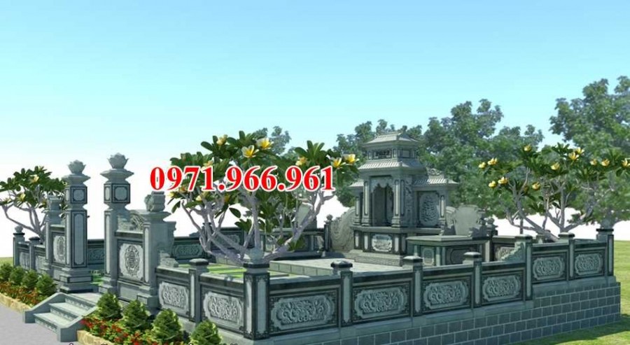 mẫu lăng mộ đá đẹp bán sóc trăng – gia tộc dòng họ-image-5