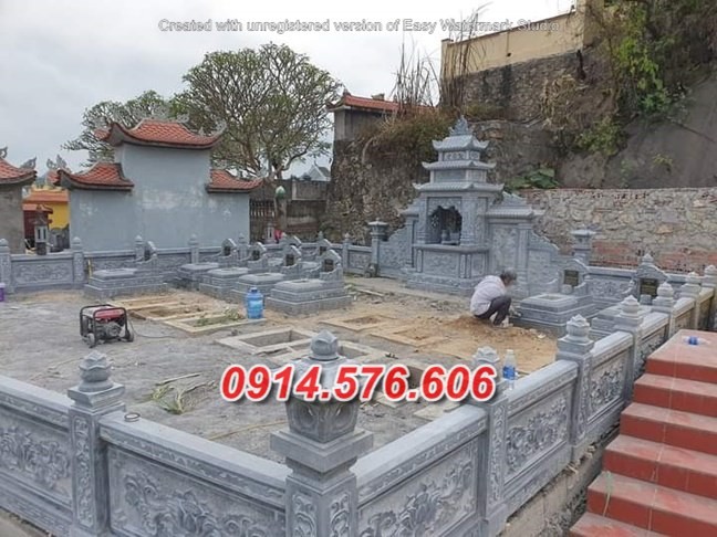 350 Nghĩa trang bằng đá đẹp bán tại Tây Ninh, lăng mộ gia đình ông bà bố mẹ-image-5
