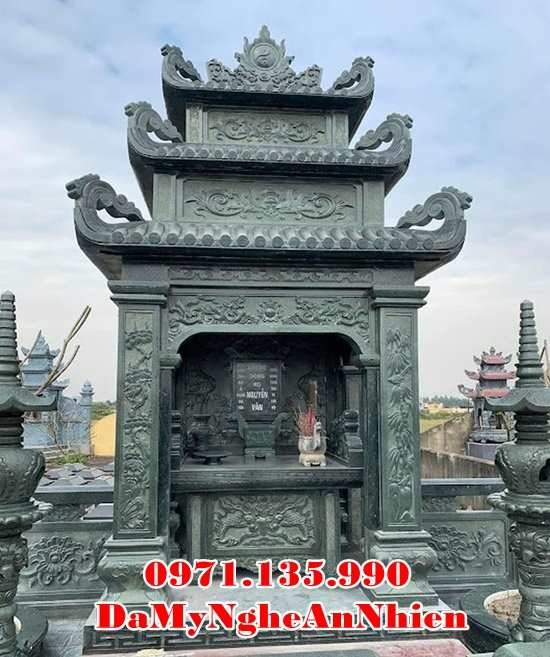 Bình Định Mẫu lăng mộ đá song thân đẹp bán tại Bình Định - gia đình dòng họ-image-5