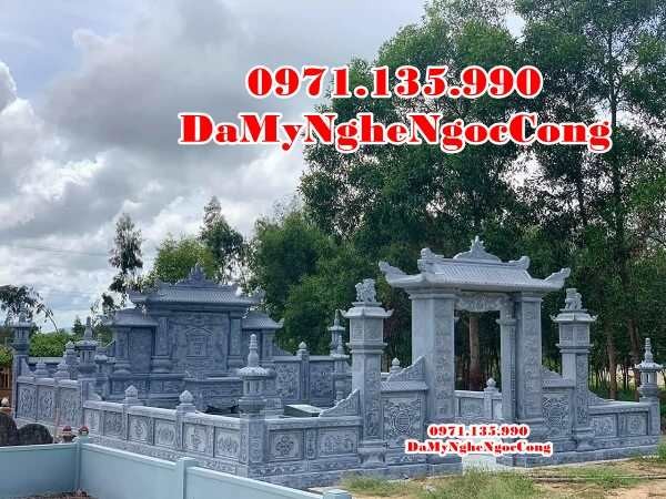 Đà Nẵng Mẫu lăng mộ đá nguyên khối đẹp bán tại Đà Nẵng - gia đình dòng họ-image-5