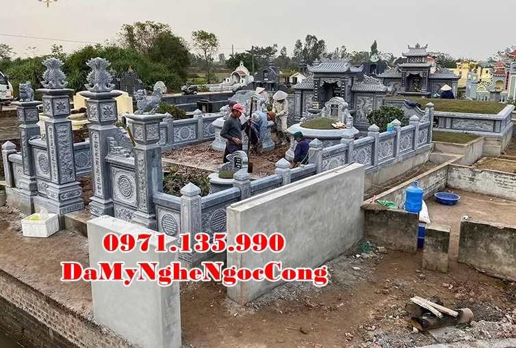 Đà Nẵng Mẫu khu lăng mộ bằng đá đẹp bán tại Đà Nẵng - gia đình dòng họ-image-2