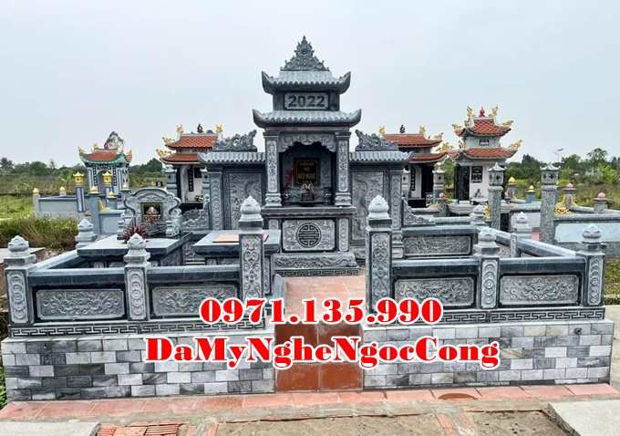 Quảng Ngãi Mẫu lăng mộ đá song thân đẹp bán tại Quảng Ngãi - gia đình dòng họ-image-3