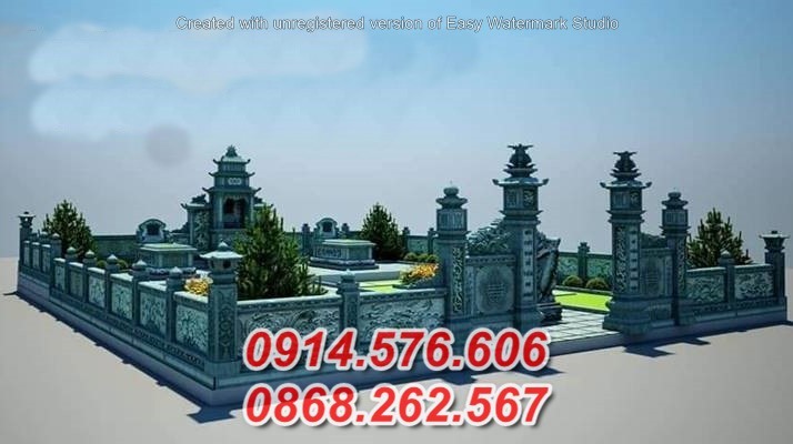 856 Nghĩa trang bằng đá đẹp bán Lâm Đồng, lăng mộ gia đình ông bà bố mẹ-image-2