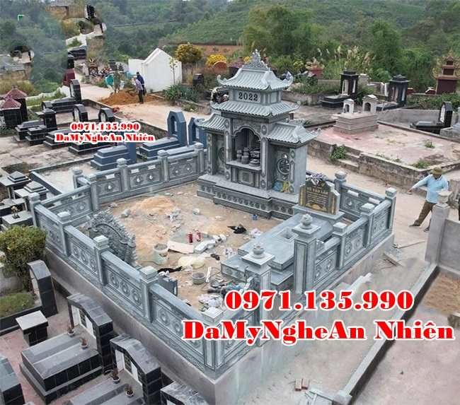 Quảng Ngãi Mẫu khuôn viên lăng mộ đá đẹp bán tại Quảng Ngãi - gia đình dòng họ-image-5