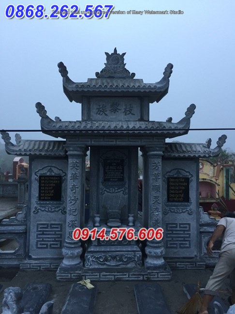 350 Nghĩa trang bằng đá đẹp bán tại Tây Ninh, lăng mộ gia đình ông bà bố mẹ-image-3