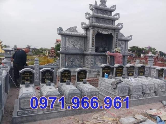 Mẫu lăng mộ gia đình đá đẹp bán tại thái nguyên - ông bà bố mẹ 32-image-2