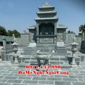 Bình Định kích thước mẫu lăng mộ đá đẹp bán tại Bình Định - gia đình dòng họ