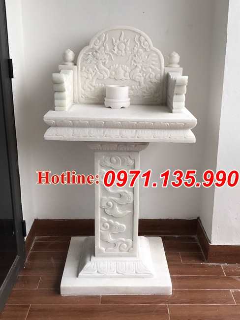 Tiền Giang mẫu Am thờ đá trắng đẹp bán tại Tiền Giang - Am tro cốt-image-3