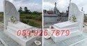 Trà Vinh bán 40+ mẫu mộ đá granite đẹp - Mộ tam cấp ông bà, cha mẹ