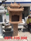 Kiên Giang mẫu Am thờ đá xanh đẹp bán tại Kiên Giang - Am tro cốt