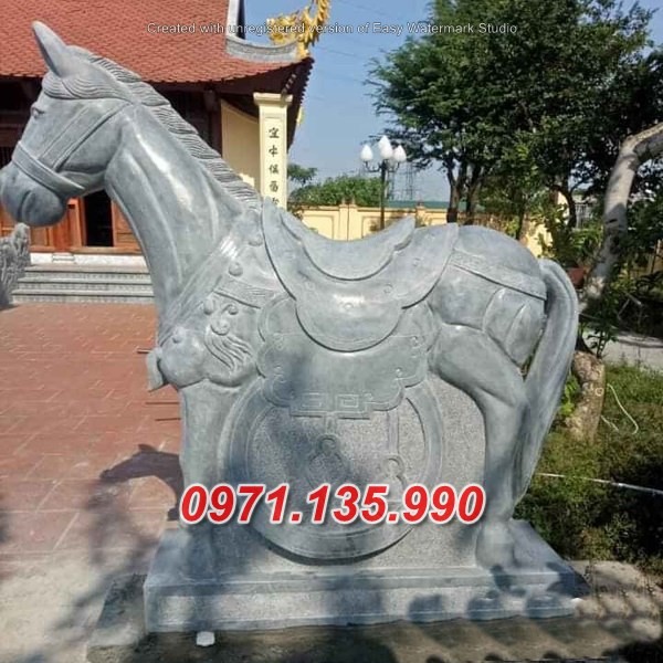 mẫu tượng con ngựa bằng đá đẹp bán long an-image-2