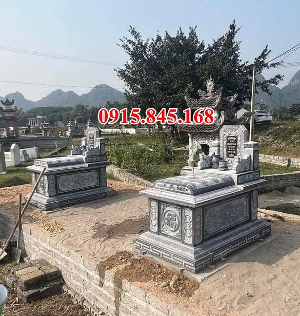 mẫu mộ đá nguyên khối bán long an, mộ đá phong thủy 890-image-2