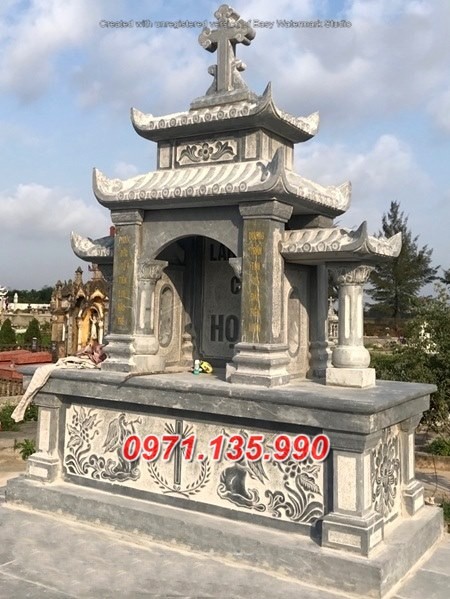 Hải Phòng Giá Bán Mẫu mộ đá công giáo đẹp bán tại Hải Phòng - Lăng mộ đạo-image-2