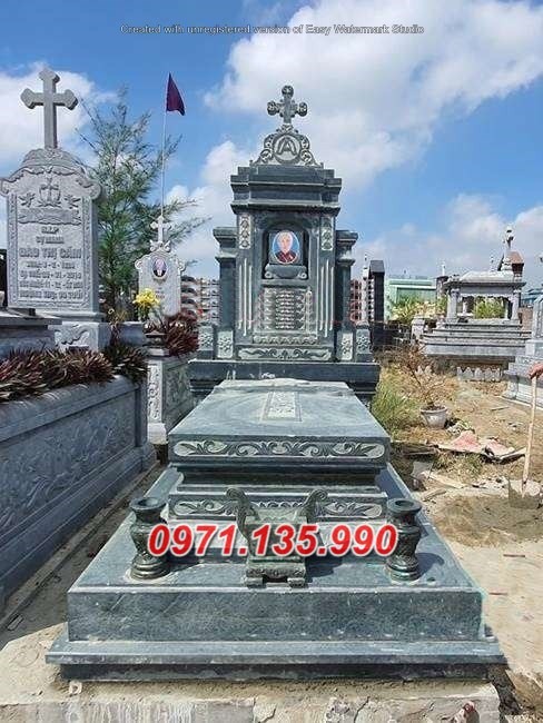Hải Phòng Mẫu mộ đá nguyên khối công giáo đẹp bán tại Hải Phòng - Lăng mộ đạo-image-5