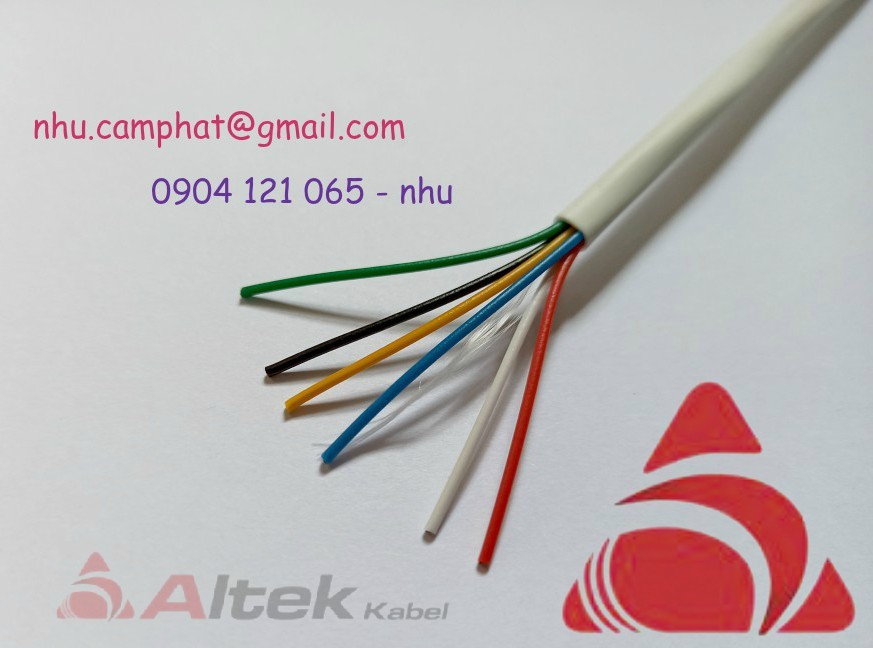 Cáp báo cháy 4 lõi 6 lõi 8 lõi hiệu Altek Kabel-image-5