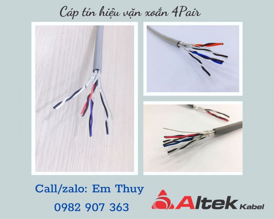 Cáp tín hiệu vặn xoắn 4P22AWG chống nhiễu-image-2