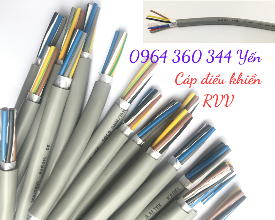 Cáp điều khiển Altek Kabel CU/PVC/PVC-image-2