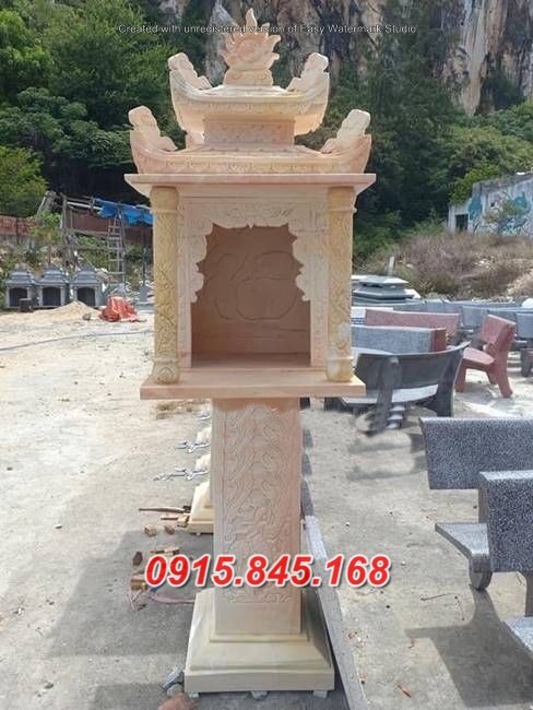 mẫu thờ thiên đá thờ thiên giá rẻ bán lai châu, miếu thờ thần linh 474-image-5