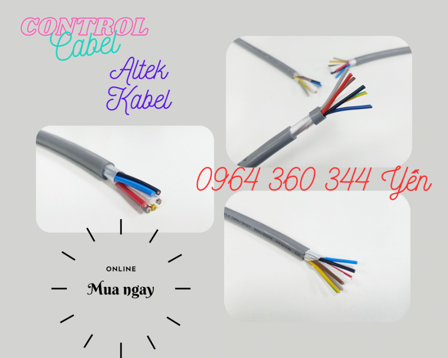 Cáp điều khiển Altek Kabel CU/PVC/PVC-image-3