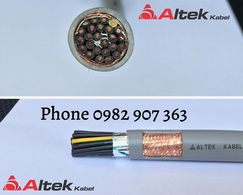 Cáp điều khiển Altek Kabel có lưới chống nhiễu Giá tốt-image-2
