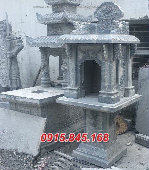 mẫu bàn thờ thiên đá hiện đại bán khánh hoà, miếu thờ thần linh 39-image-2